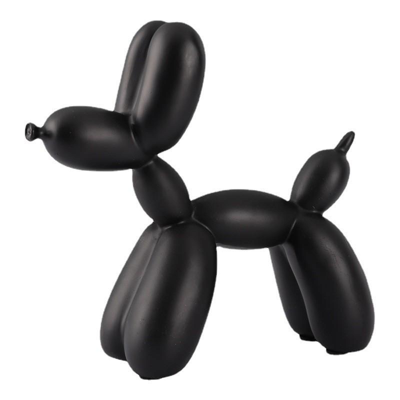 Modern Minimalist Balloon Dog Resin Sculpture For Home Office Desk Decor Gift