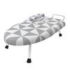 2Pcs/Set Desktop Ironing Board with Removable Washable Cover Heat-Resistant Cotton Padded Foldable Portable Anti-slip Clothes Sleeves Mini Ironing