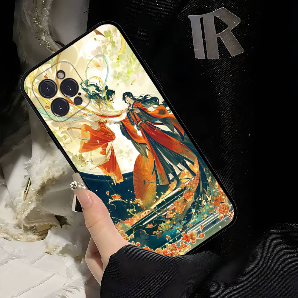 Heaven Officials Blessing Soft Back Phone Cover Case For IPhone 17 16 Pro Max 15 12 11 16e 13 Mini 14 15 Plus