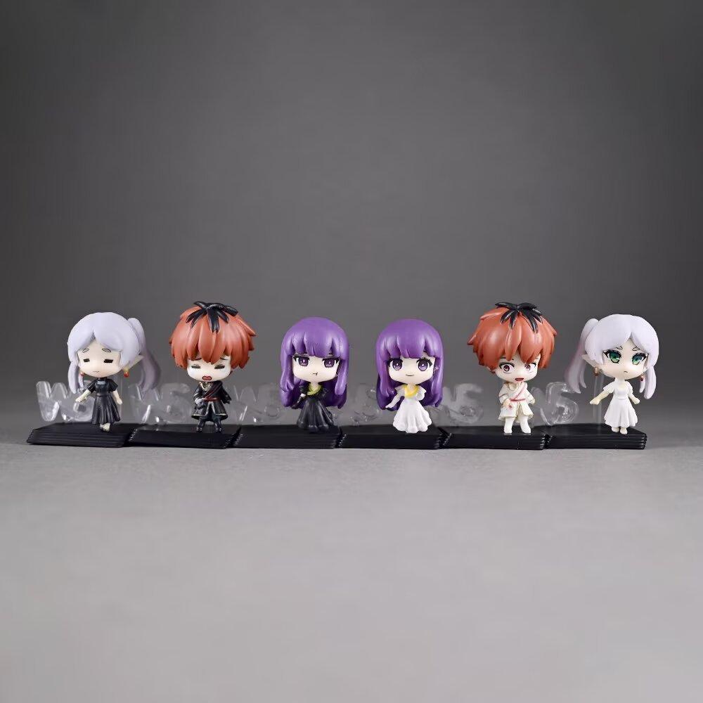 6pcs/set Anime Frieren: Beyond Journey's End Frieren with Box Figure Model Toys