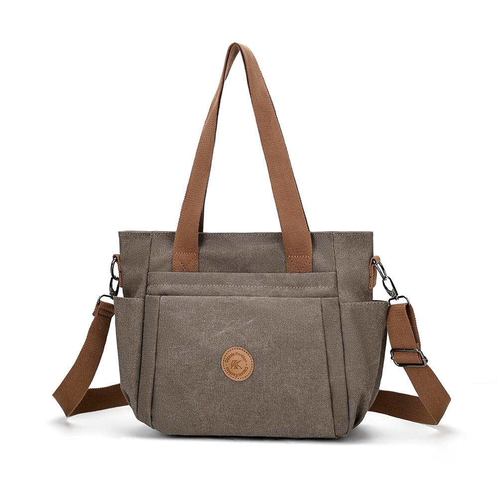 Women's Canvas Large Capacity Tote Bag Shoulder Bag
