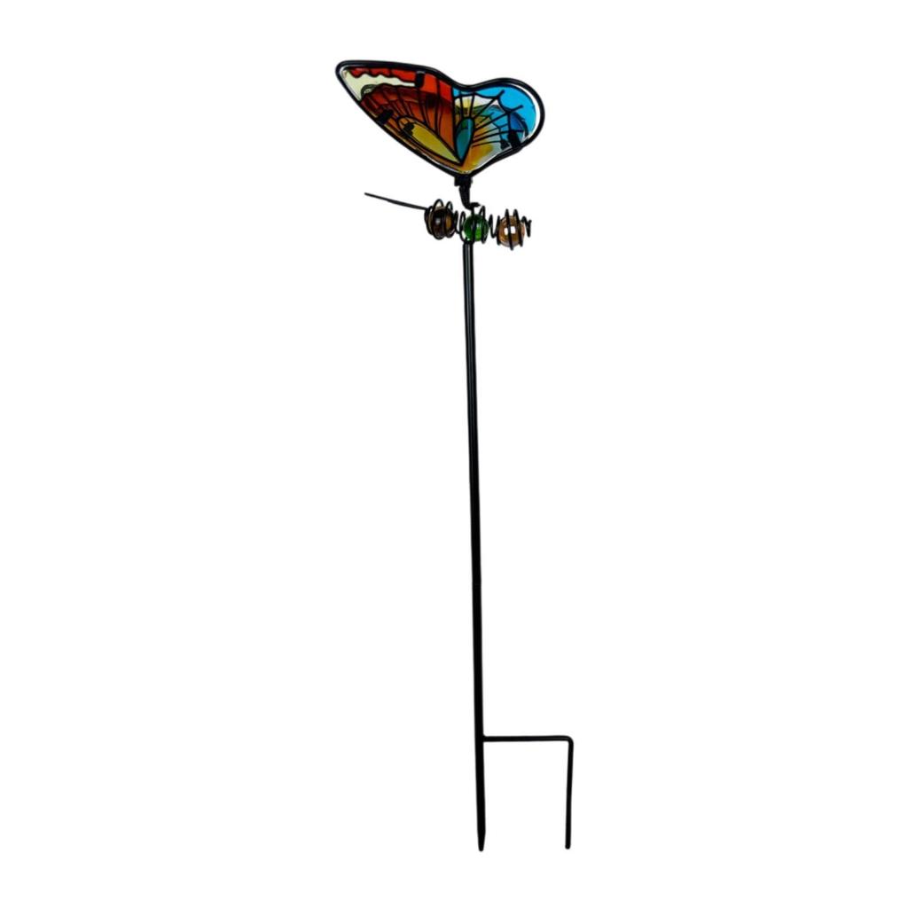 Butterfly Garden Stake Decorative Holiday Birthday Gift Yard Sign Outdoor Decoration for Pathway Balcony Outside Patio Walkway