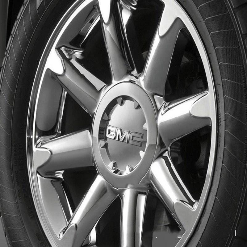 Stylish New Gmc Sierra 1500 Yukon Xl Denali Chrome Center Cap Wheel Hub 20 2007-2012