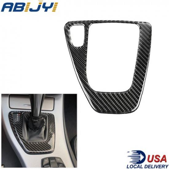 

Carbon Fiber Gear Shift Panel Cover Trim For BMW 3 Series E90 E92 2005-2012