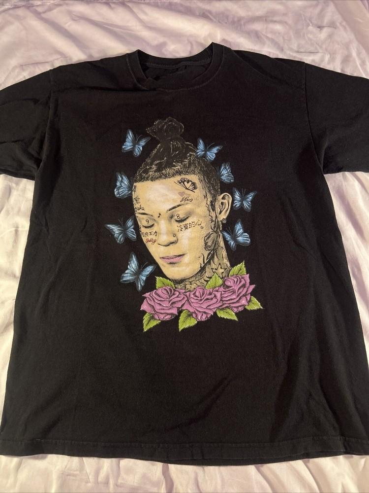 Rare Lil Skies Butterfly and Roses All Size S To 5XL SE261 FREE SHIPPING Unisex T-Shirt