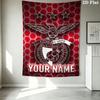 Slbenfica Wall Hanging Printed Fabric Blanket Decorative Tapestries for Bedroom Living Room Home Decor