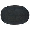 Area Rugs Dark Gray 205 X 305 Cm Jute