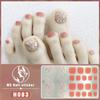 3D Faux Diamond Toe Nail Stickers, Waterproof Long-Lasting Skin Brightening Toe Nail Patches