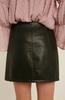 Slim Fit Skirt Sexy Mini Black Designer Handmade Leather Unique Women Genuine Lambskin