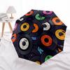 Vinyl Record Wall Art: A Musical of Classic AlbumsUmbrella, Portable 3-Fold Umbrella for Men & Women,Christmas Gift ES149