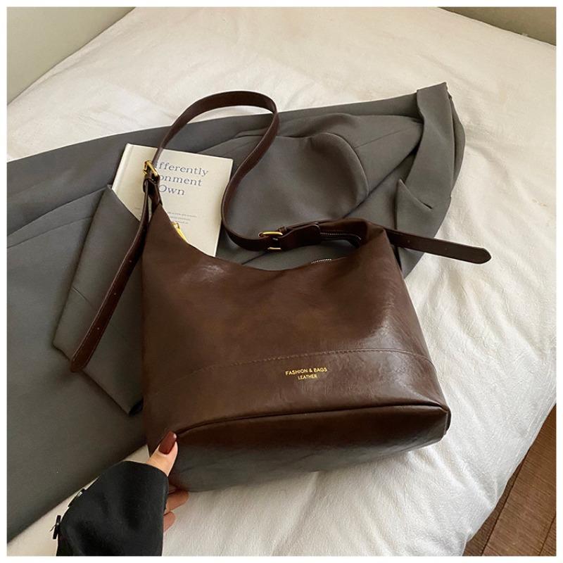 Large-capacity Tote Bag, Fashionable Bucket Bag, Underarm Bag, Single-shoulder Bag, High-end Crossbody Bag