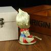 Brass Wukong Office Car Dashboard Pure Ornament Gift Box Sitting Zodiac Monkey Copper Craft