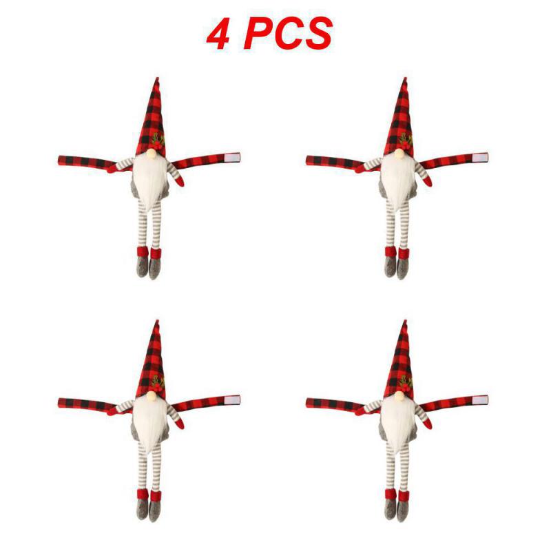 Christmas Curtain Buckle Xmas Santa Claus Curtain Tieback Curtain Hook Clips Hanging Ornament Buckle Clip Holdback Window Decor