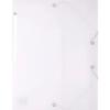 EXACOMPTA Elasticated Folder 3 Flaps A4 Polypropylene Chromaline 5x10e Translucent