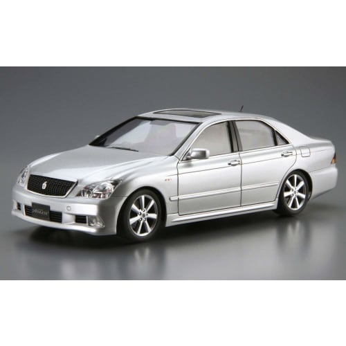 Aoshima Bunka Kyozaisha 1/24 The Model Car Series No.118 Toyota GRS182 Crown Royal Saloon G/Athlete G 2003 Plastic Model