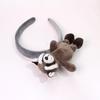 Children's Cartoon Raccoon Hair Hoop Comfortable Stretchy Hairband Stylish Headdress Daily Wear Play Costume