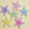 New 100Pcs Cute Colorful Starfish Shape Flatback Resin Cabochons Summer Sea Beach Animals Embellishments for Scrapbooking DIY
