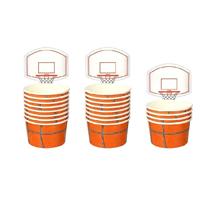 

Assorted Color Disposable Cups For Snacks And Desserts At Social Activities simple Design 1