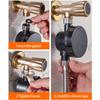 Multiple Purpose LED Faucet Thermometers Accurate Water Temperature Readout Easy To Use for Kitchen & Bathroom Providing