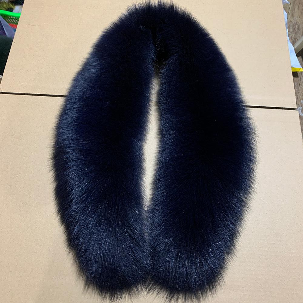 Custom Drop Shipping Fur Scarf Winter Warm Shawl Real Fox Raccoon Fur Collars