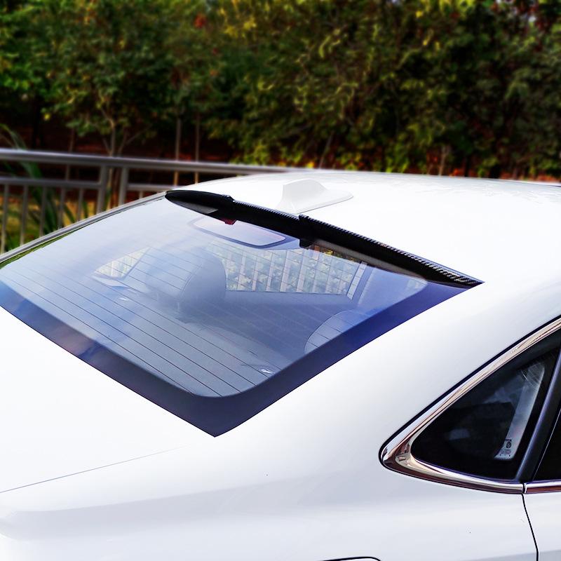 Mini spoiler universale in fibra di carbonio per auto Corolla e Cruze - Nessuna perforazione richiesta