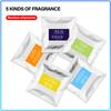 Car Aromatherapy Diffuser Necklace Fresh Air Suede Pendant 6 Scents For Volvo XC90 XC60 XC70 XC40 V90 V60 V40 C70 C30 S80