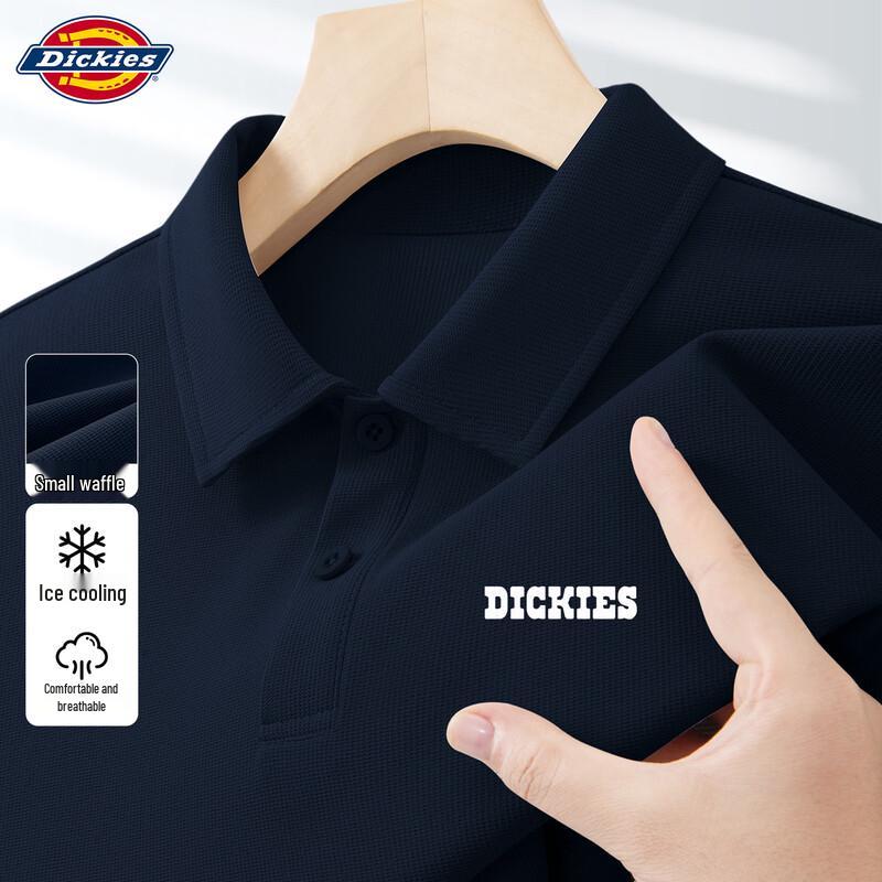 

Мужская вафельная футболка-поло Dickies M