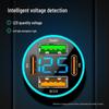 66W Multi-Port USB Car Charger with Fast Charging Digital Display