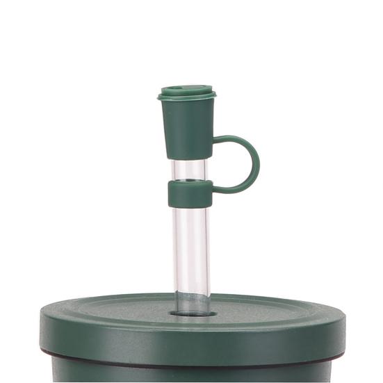 12MM Sugerørshætte Fødevaregodkendt Plast Genanvendelig Støvtæt Ensfarvet Mini Universel Glas Sugerørstip Prop Topper Beskytter Køkkenudstyr