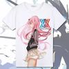 DARLING in the FRANXX Anime Manga T-Shirt Cosplay Kostüme Polyester Neu