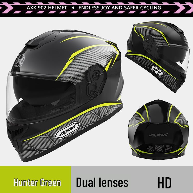Men's and Women's Winter Full-Face Anti-Fog Motorcycle Helmet