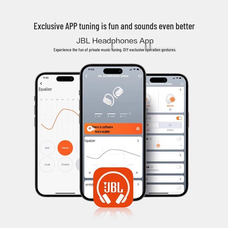 JBL Soundgear Sense Open-Ear Wireless Sport Headphones