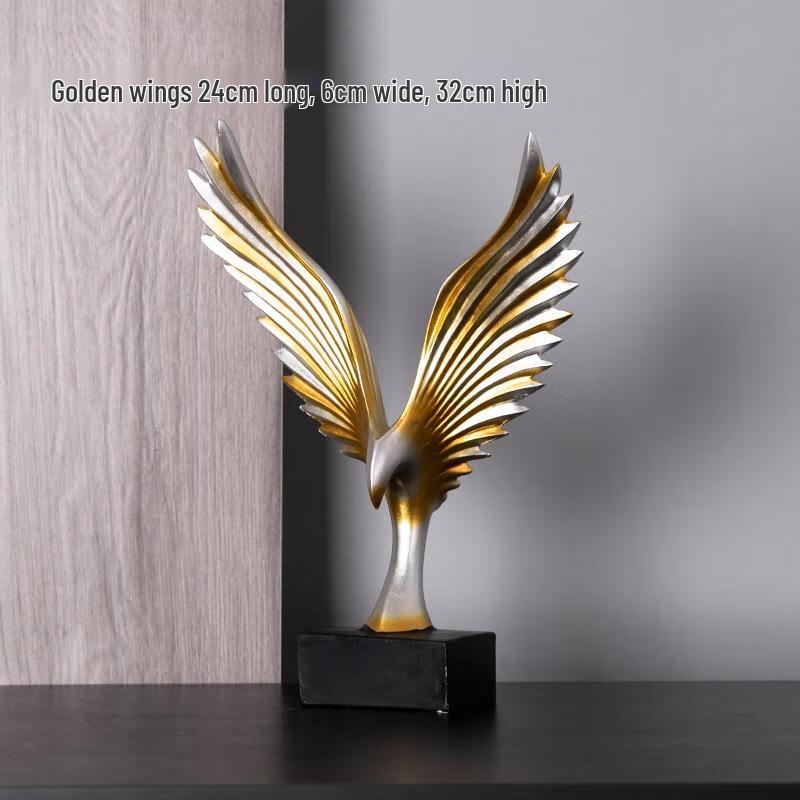 Vintage Roc Spreading Wings Bookshelf Ornament