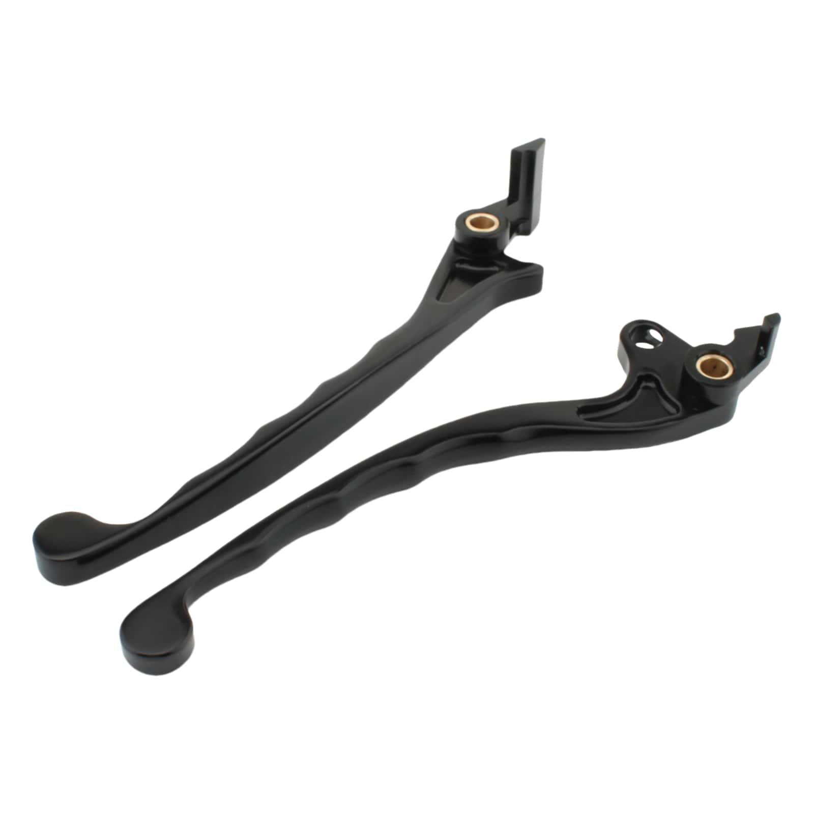 

Для Honda GL1500 1988 2000 CNC Алюминиевый Набор Рычагов Управления Рулем Мотоцикла Переднего Тормоза Сцепления Переключения Передач чёрный