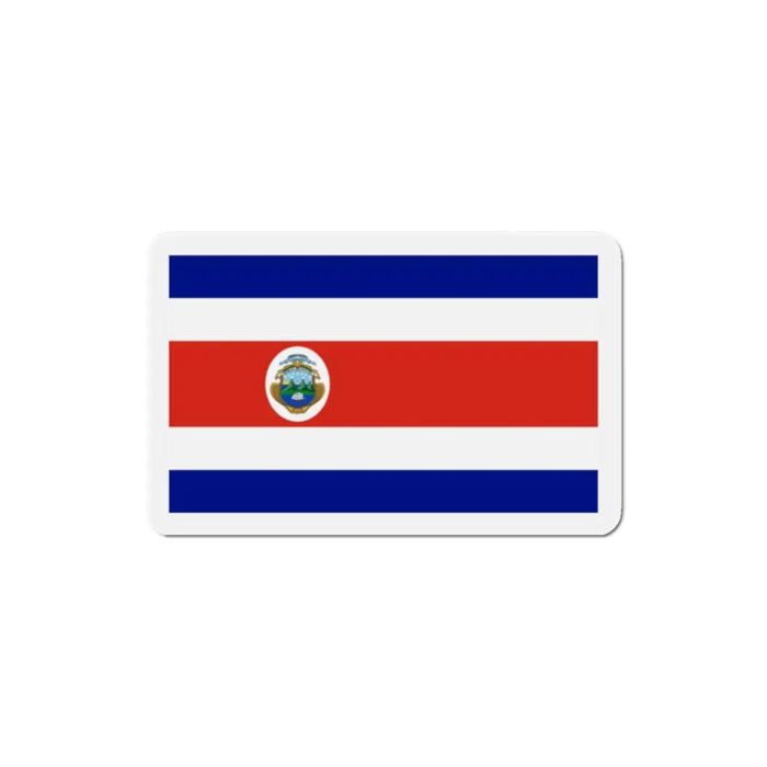Aimant Drapeau Costa Rica - Multicolore - 6 cm - 50 pièces - Résine synthétique - Mixte
