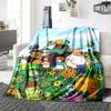 Plants Vs. Zombies Blanket Durable Comfort Great for Bedding Chair Sofa All-Season Use Digital Print Birthday Christmas Gift Blanket