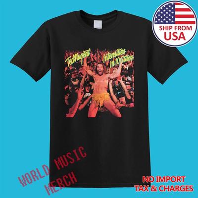 Ted Nugent Intensitäten in 10 Städten Herren Schwarz Größe S-5XL