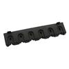 Fishing Rod Holders 6-Rod Rack Vertical Pole Holder Wall Mount Modular