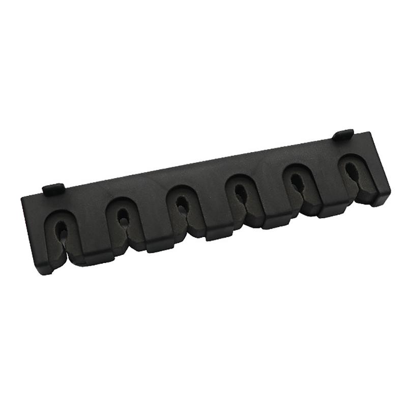 Fishing Rod Holders 6-Rod Rack Vertical Pole Holder Wall Mount Modular