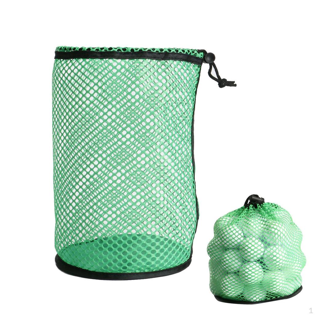 Durable Golf Ball Storage Bag, Pouch Table Tennis Bag Accessories Carrying Holder Organizer for