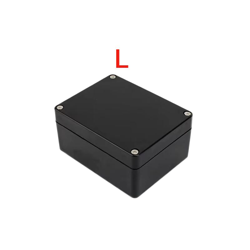 Black Outdoor Waterproof Enclosure Plastic Box Electronic Project Instrument Case Electrical Project Box Junction Box Housing