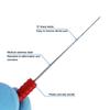 10Pcs Dental Nerve Barbed Broaches Endodontic Instruments Root Canal 21/25Mm Cleaning Hand Use Files Handle Dentistry Tools