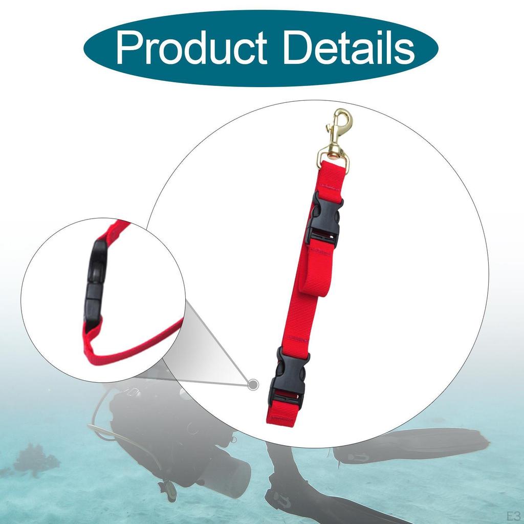 Diving Accessories Holder for Fins And Masks with Quick Release Loop