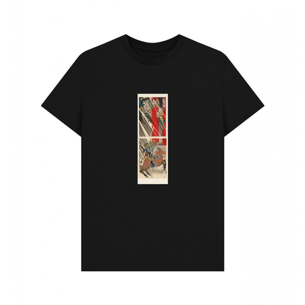 Apoh Unisex Adult Japanese Samurai Ashmolean Museum T-Shirt