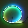 Universal 1PC 110CM Car Ambient Light Symphony RGB Interior Hidden Acrylic Guide Fiber Optic Decoration Atmosphere Lamp USB
