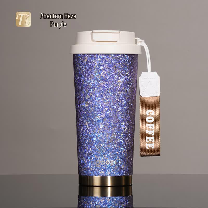 GUOZI Titanium Insulated Coffee Water Cup