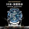 POEDAGAR National Top Swiss Brand New Men's Dual Display Digital Watch Multifunctional Sports Wristwatch