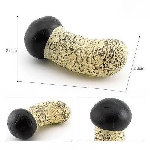 Shiitake-Pilz Maki Pilz Rutschiger Pilz Matsutake Giftiges Seil Schirm Zwillingspilz Desktop-Dekoration Modell Spielzeug
