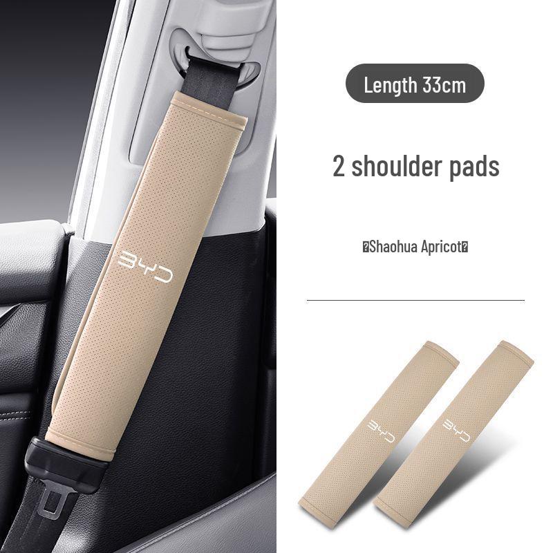 Seat Belt Shoulder Pad Cover for BYD Han/Song/Qin/Yuan/Tang S7/F3/F6/F0