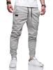 Commerce extérieur quatre saisons pantalon droit hommes décontracté sport coton taille européenne cordon de serrage sac fourre-tout salopette